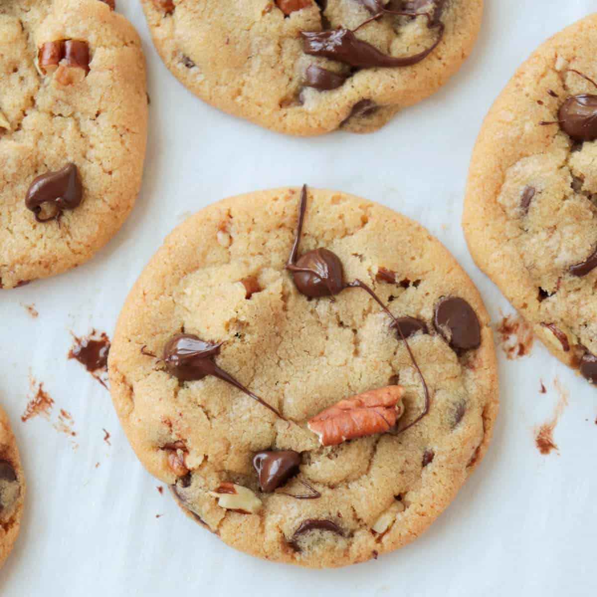 Brown Butter Pecan Chocolate Chip Cookies
