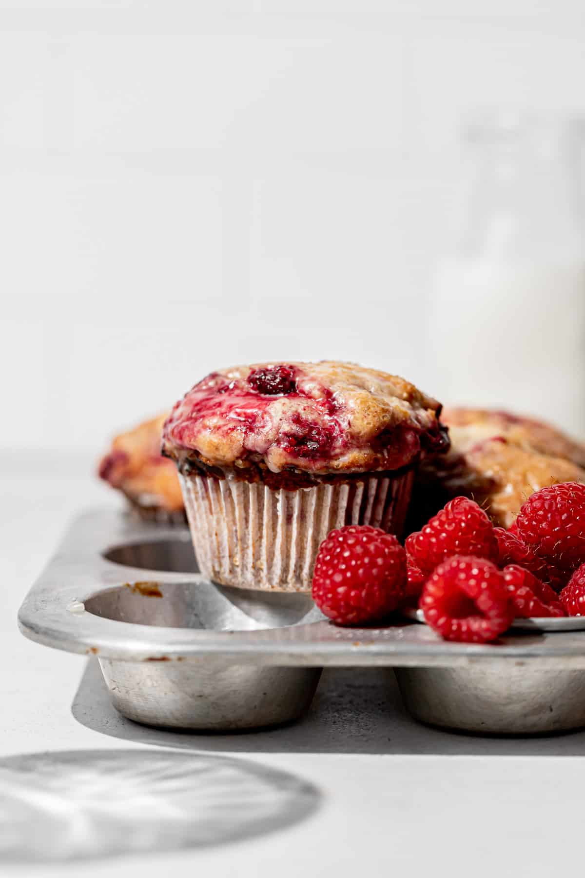 Lemon Raspberry Muffins