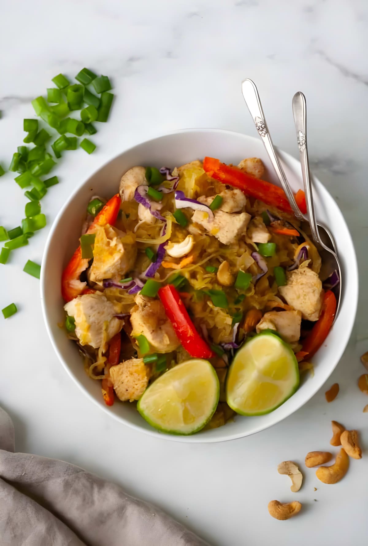 Whole30 Chicken Pad Thai
