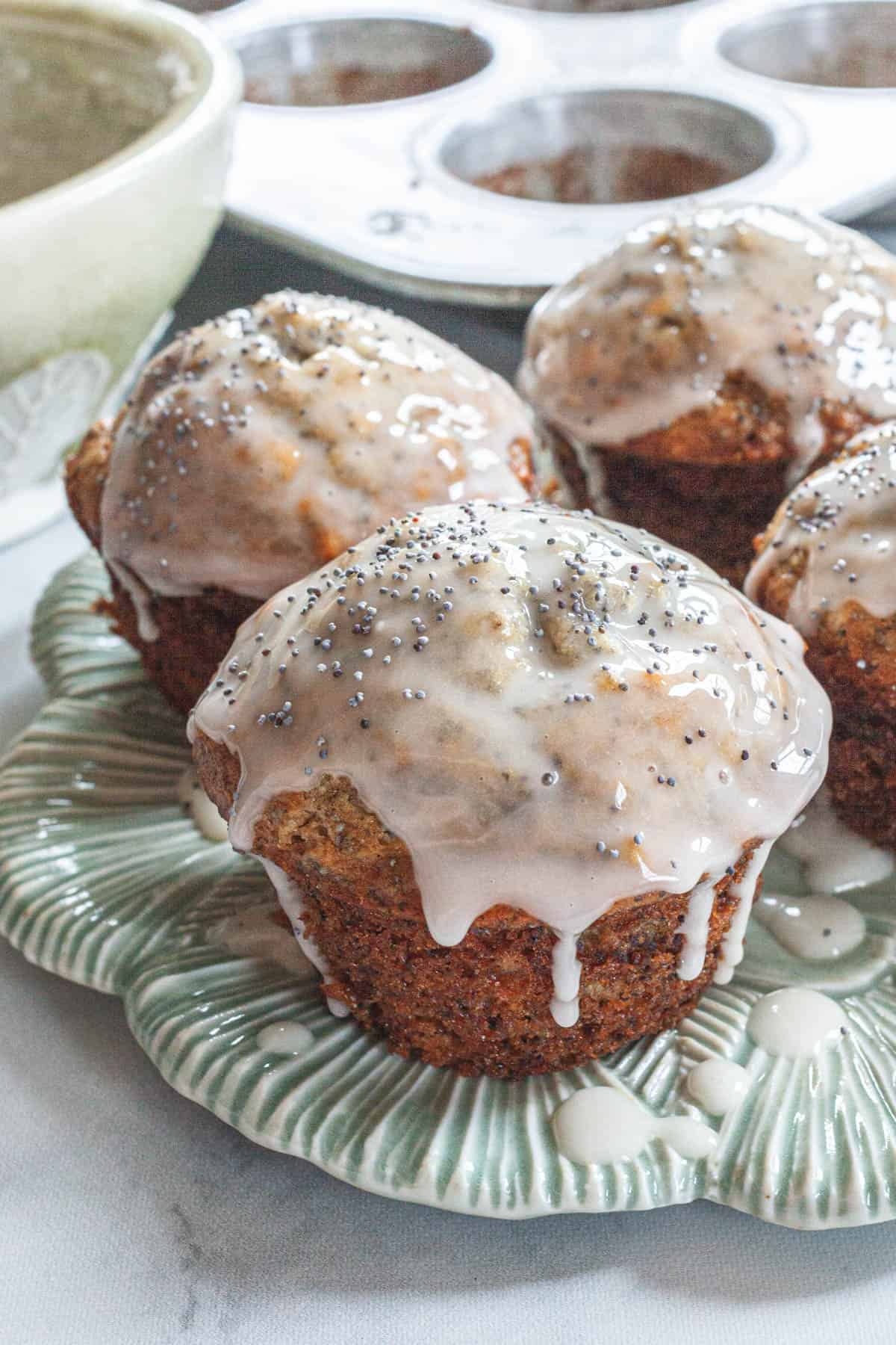 Banana Poppy Seed Muffins