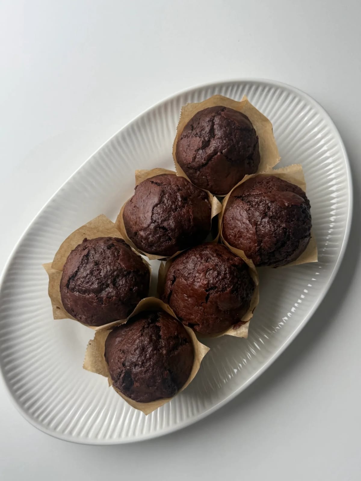 Double Chocolate Banana Bread Muffins