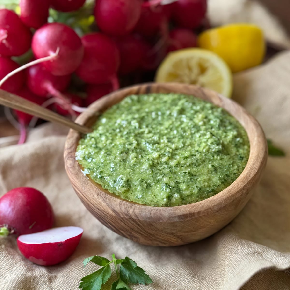 Radish Top Pesto