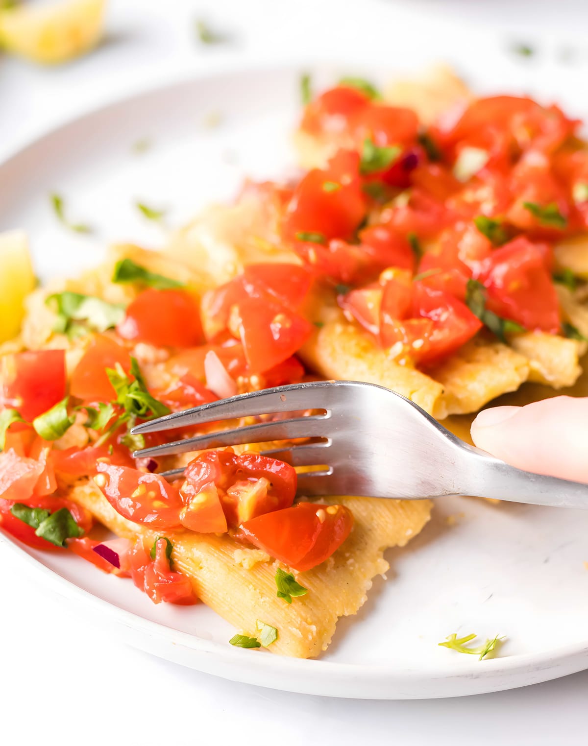 Instant Pot Tamales without Lard