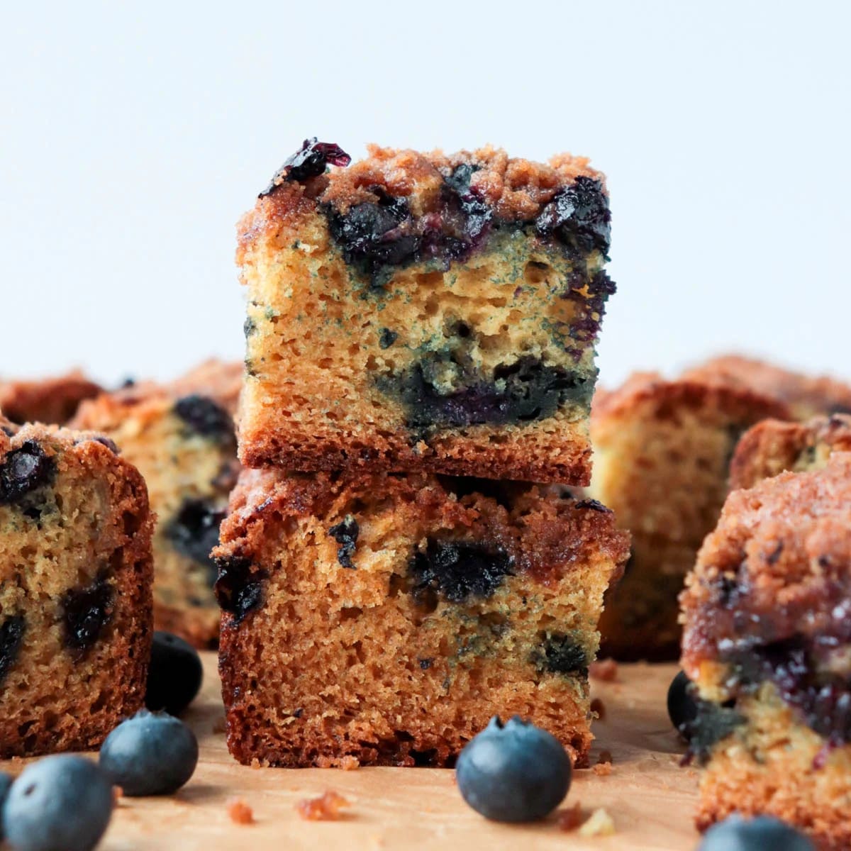 Blueberry Sour Cream Coffee Cake