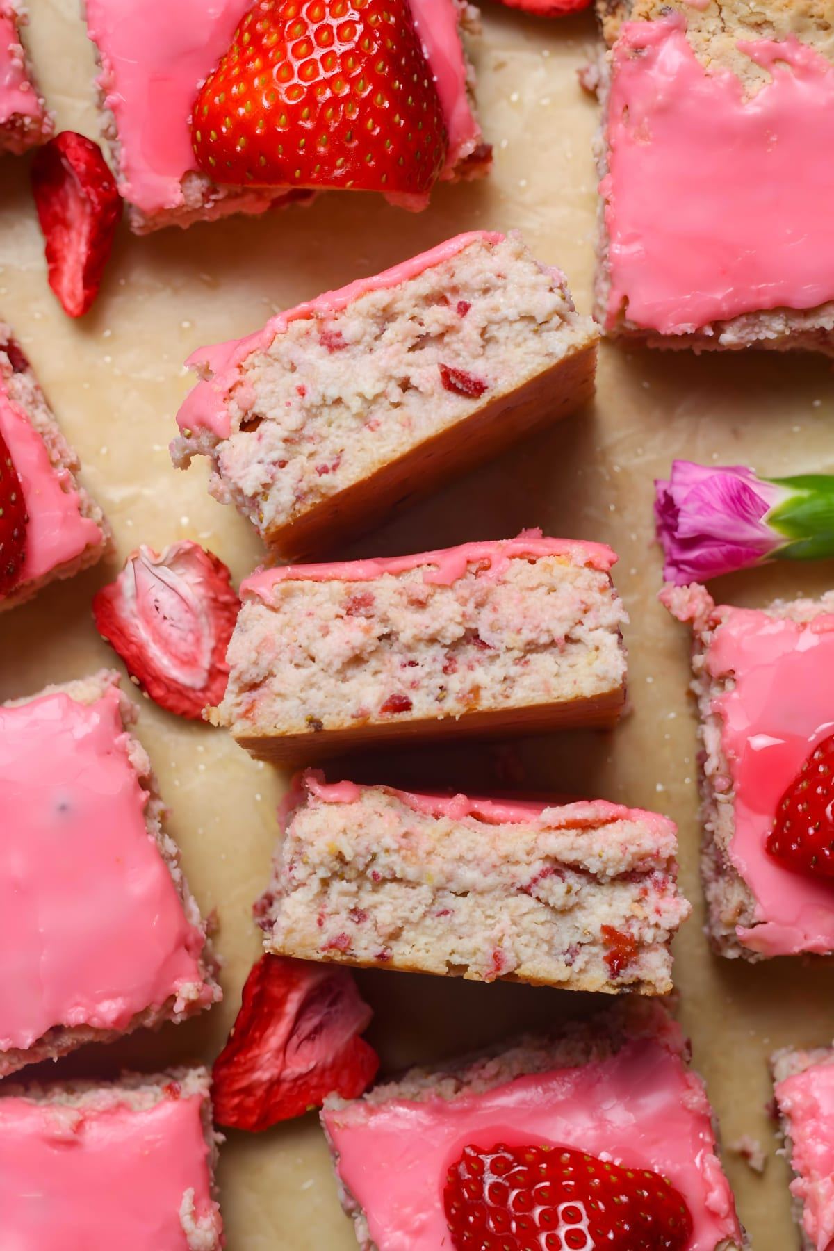 Strawberry Brownies