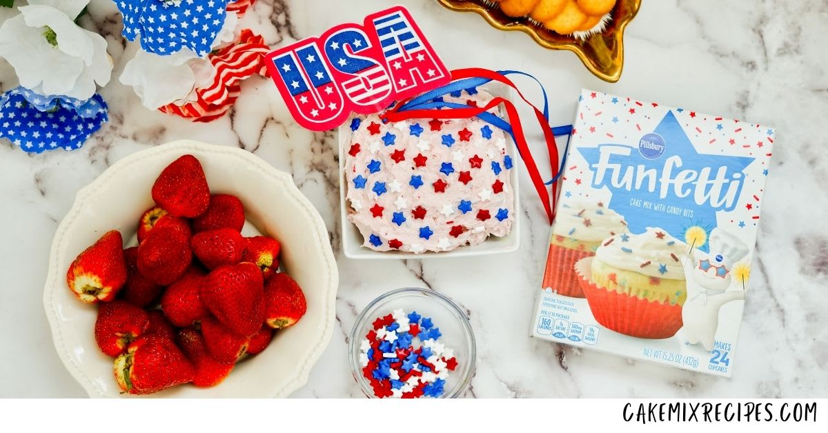 Patriotic Dunkaroo Dip