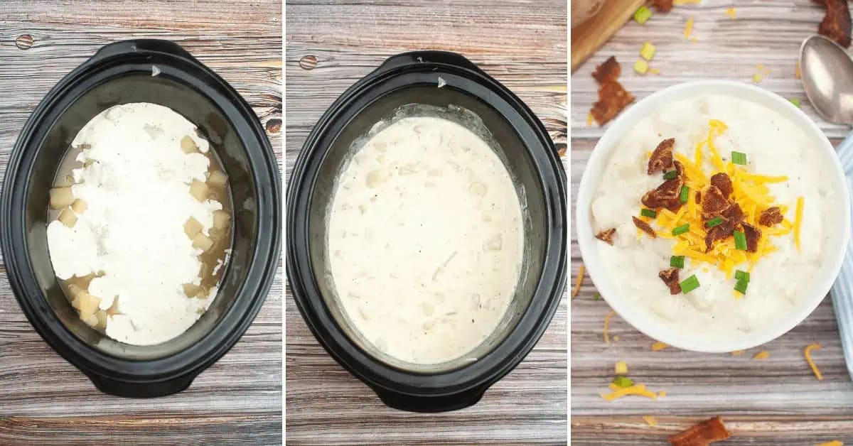 Easy Crock Pot Potato Soup