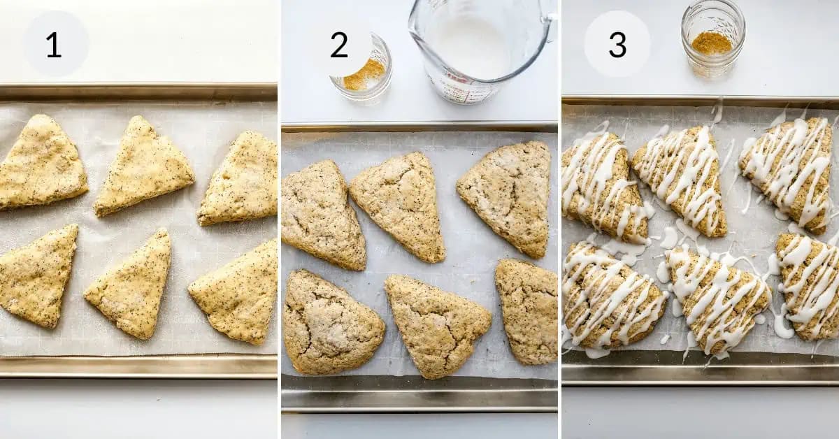Lemon Poppy Seed Scones