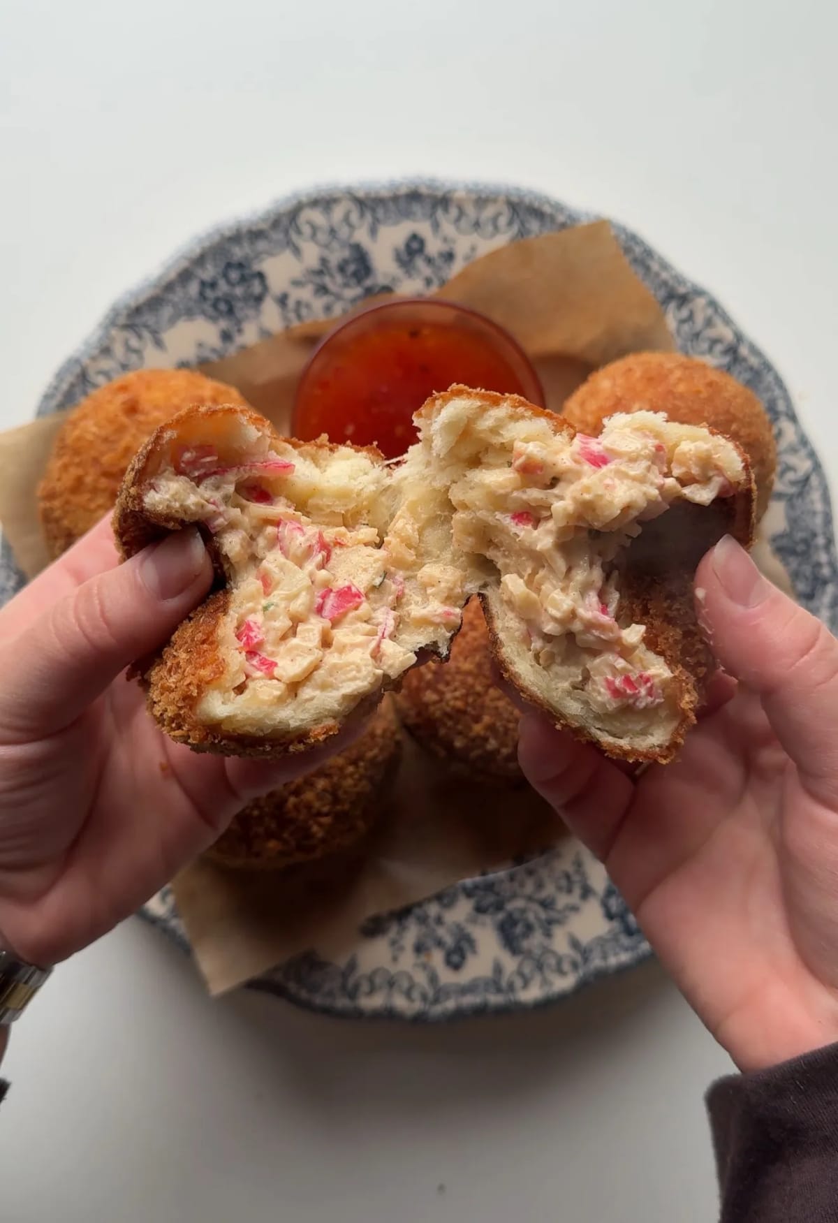 Crab Rangoon Croquette