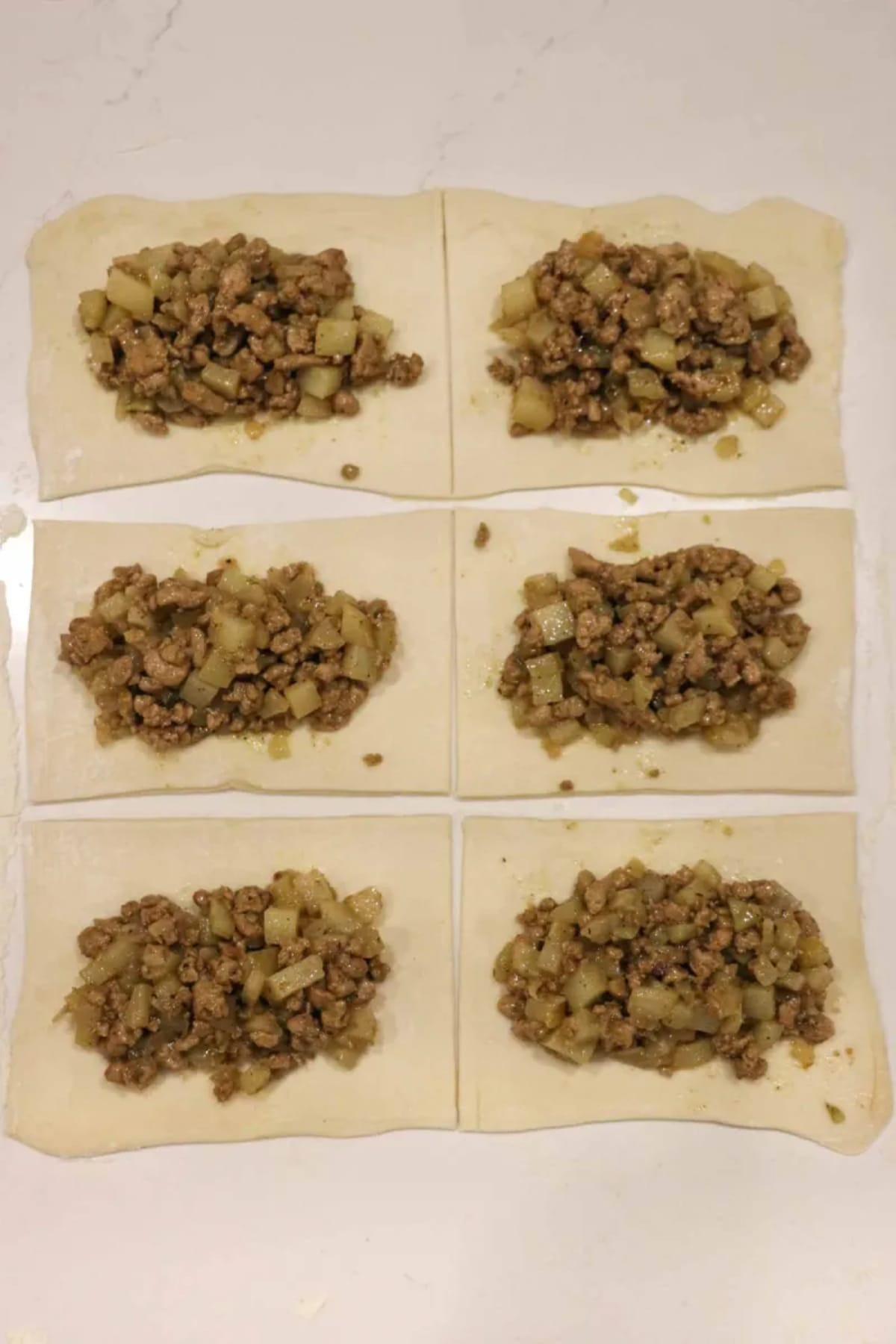 Turkey Hand Pies with Potatoes and Vegetables