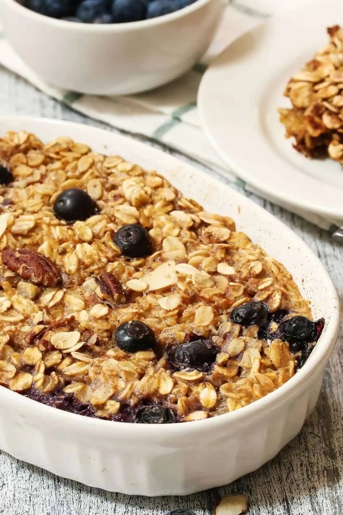 Blueberry Baked Oatmeal