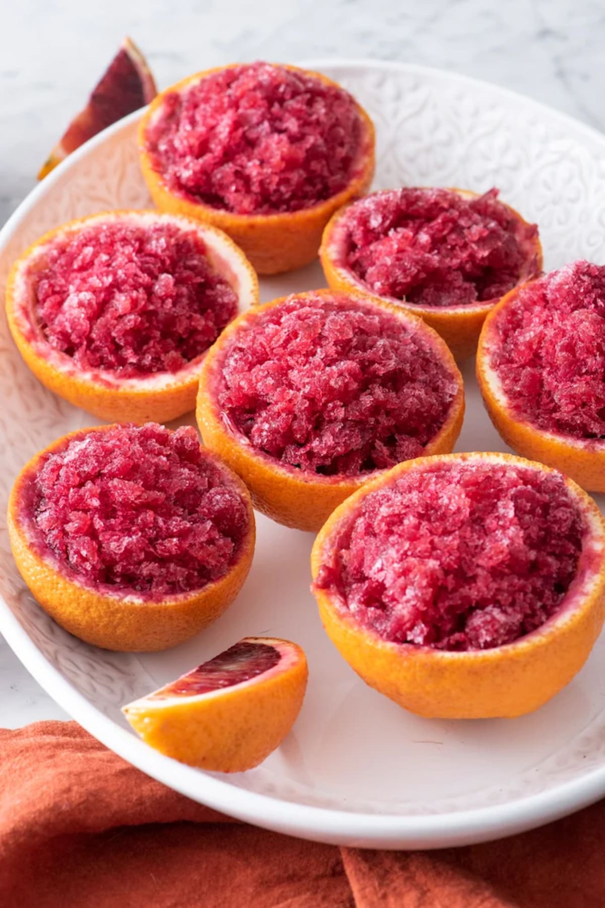 Blood Orange Granita
