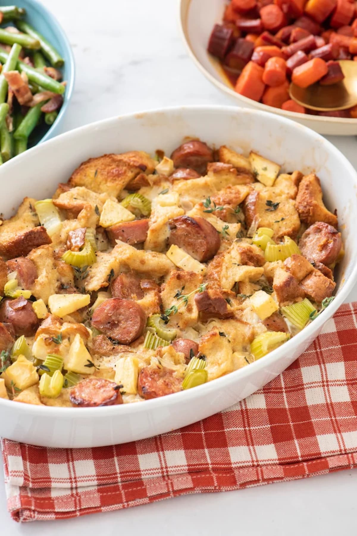 Kid’s Apple Sausage Stuffing