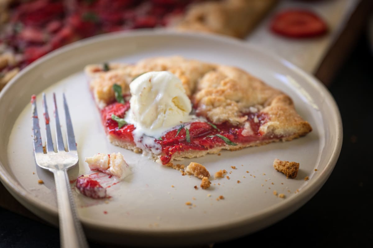 Strawberry Galette