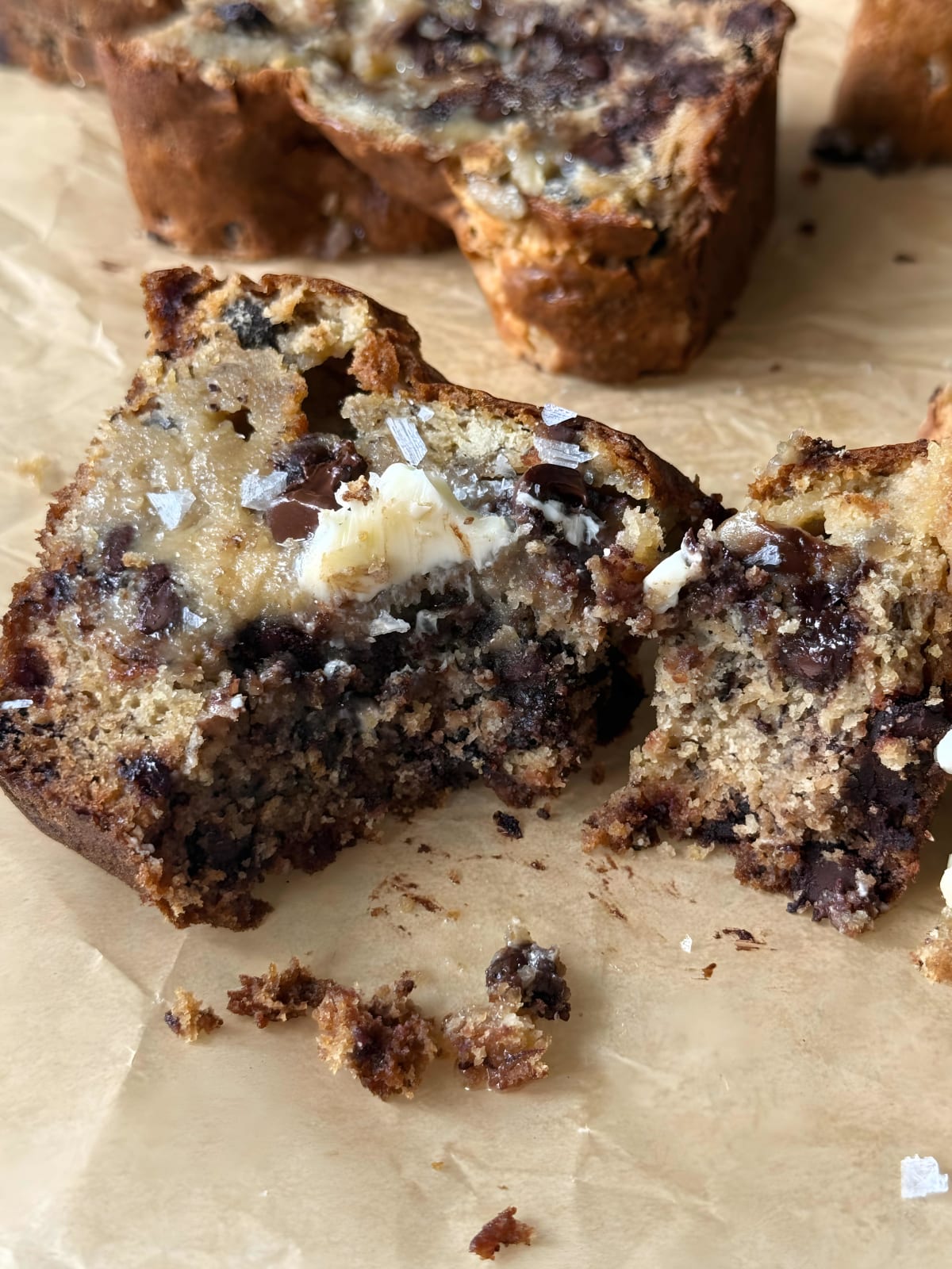 Cookie Dough Banana Bread