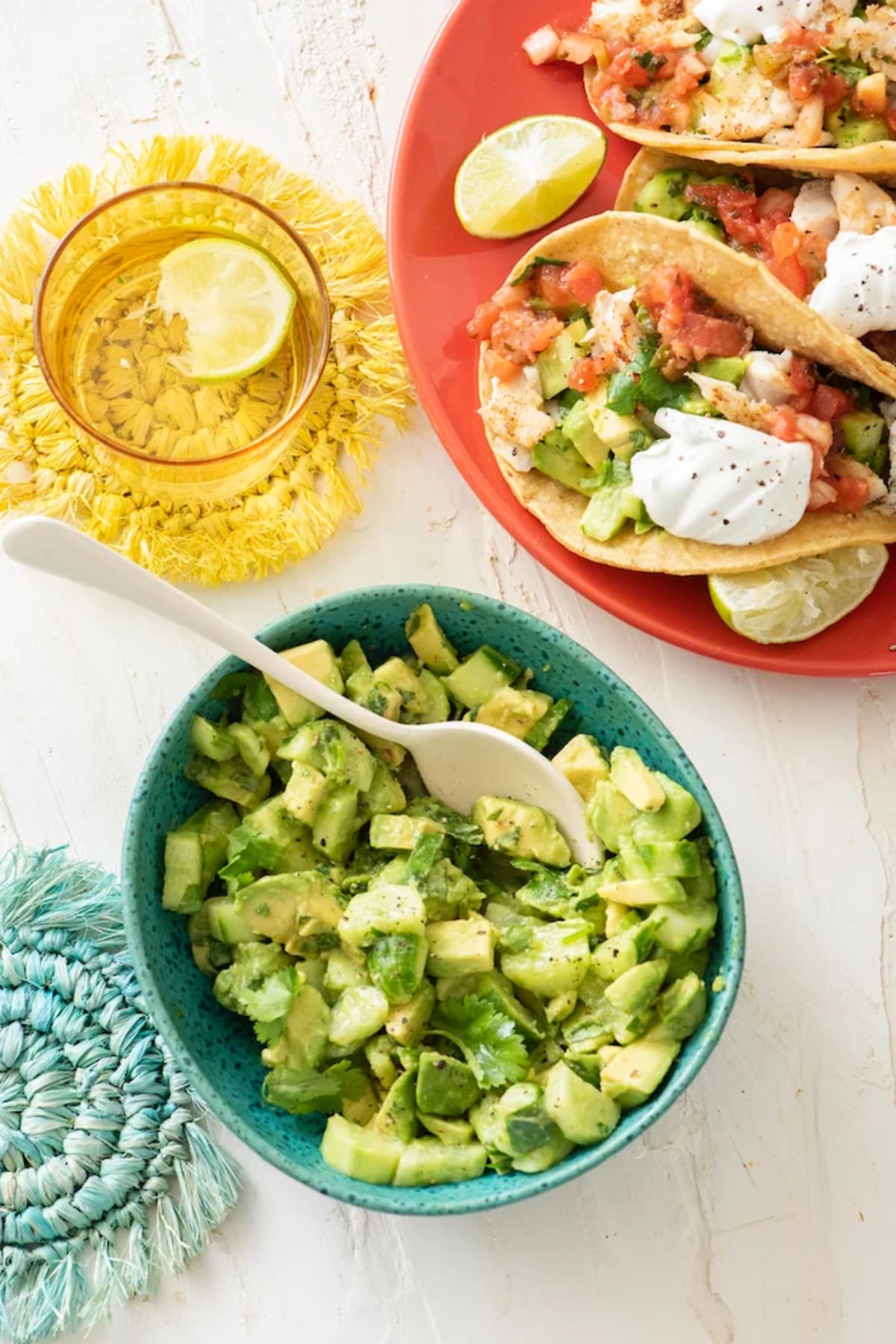 Cucumber Avocado Salsa