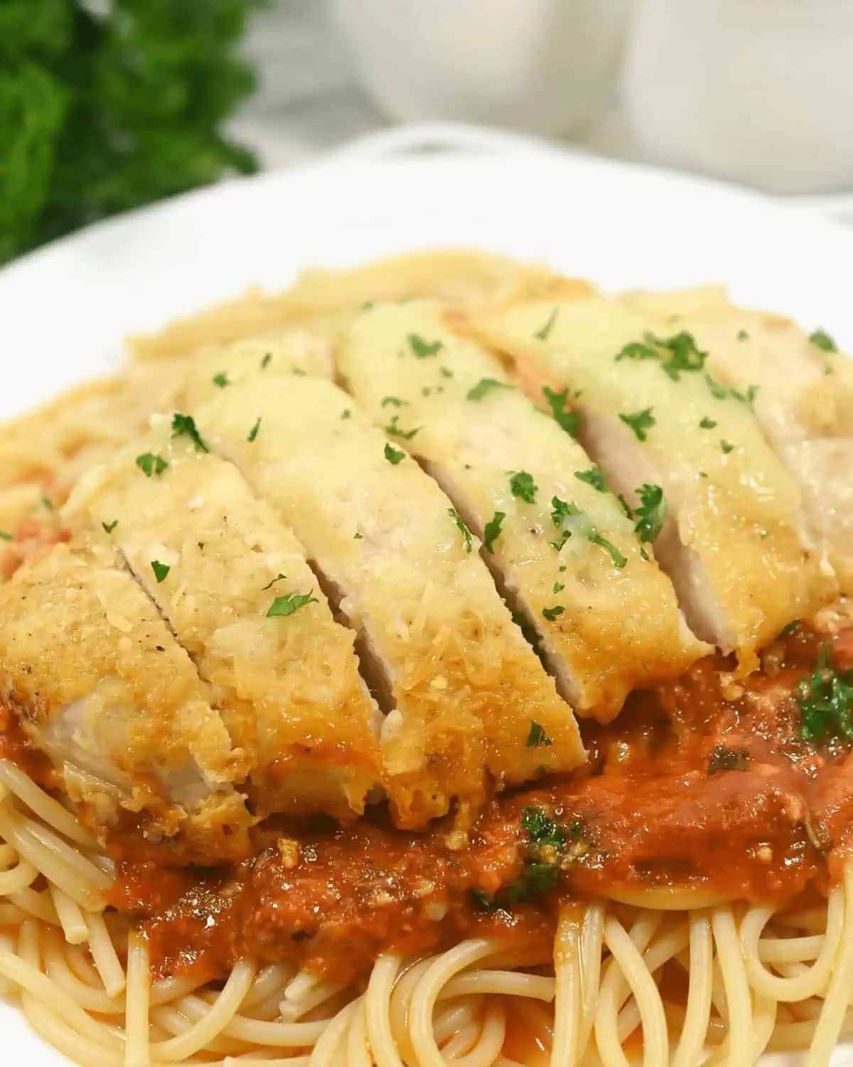 Slow Cooker Chicken Parmesan