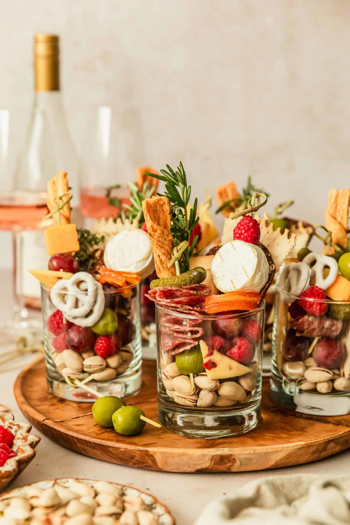Individual Charcuterie Cups for a Party