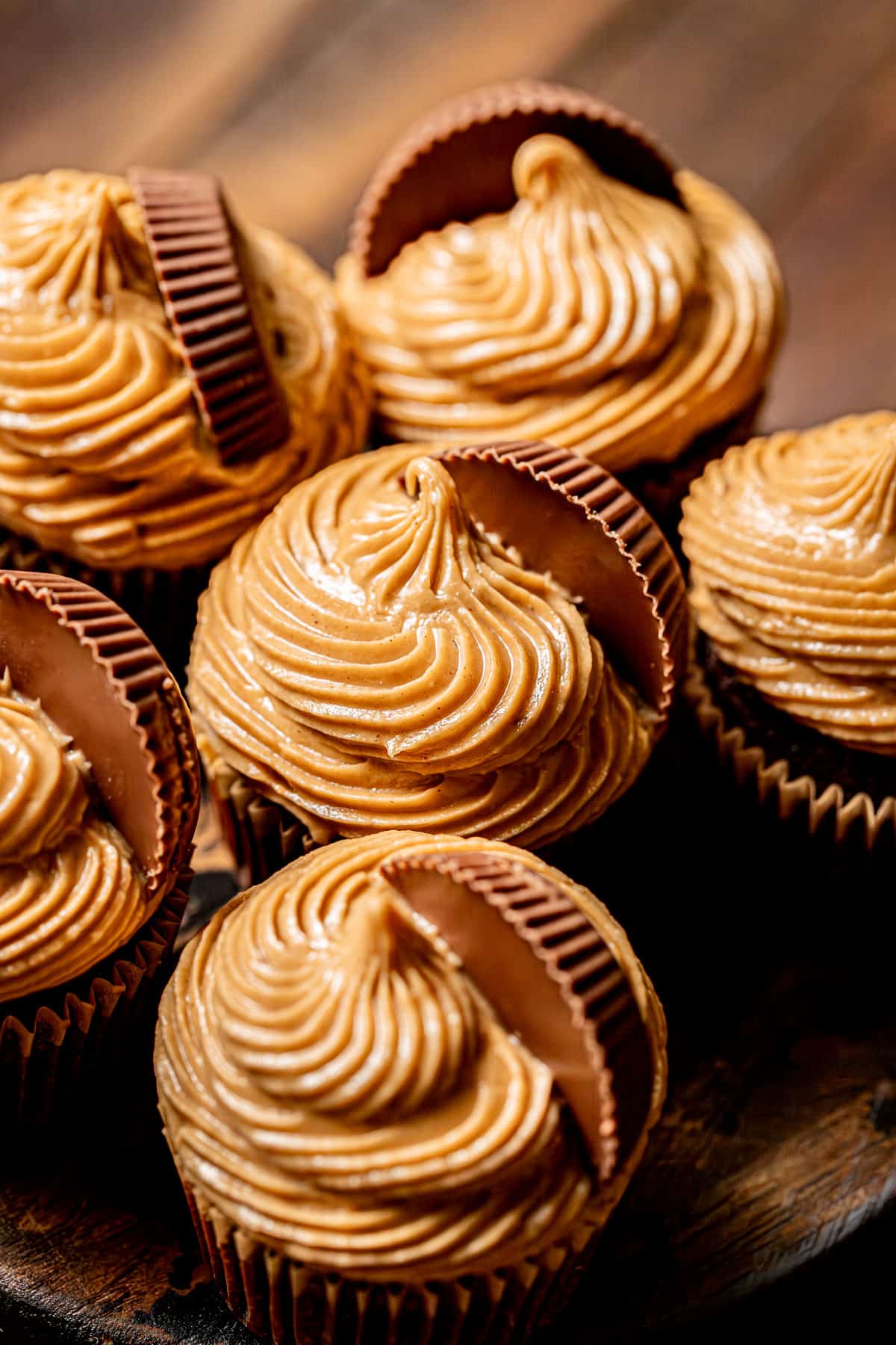 Chocolate Peanut Butter Cup Cupcakes