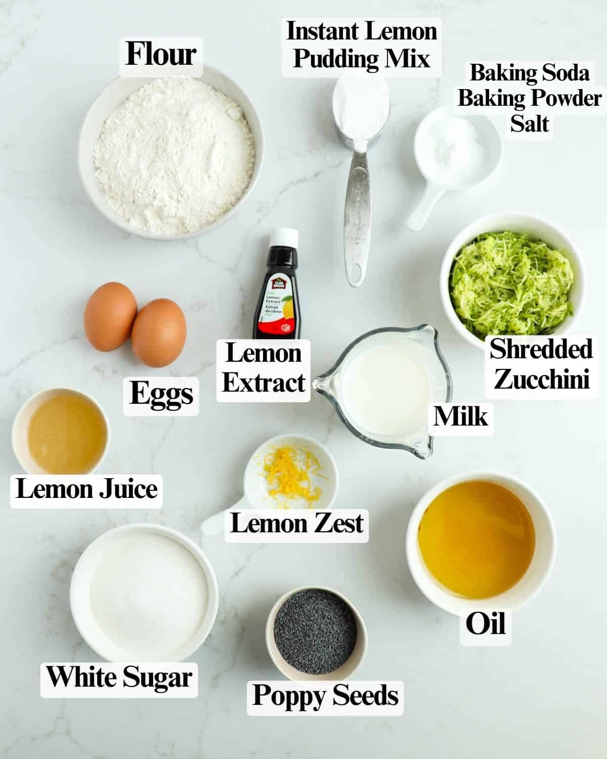 Zucchini Lemon Poppy Seed Muffins