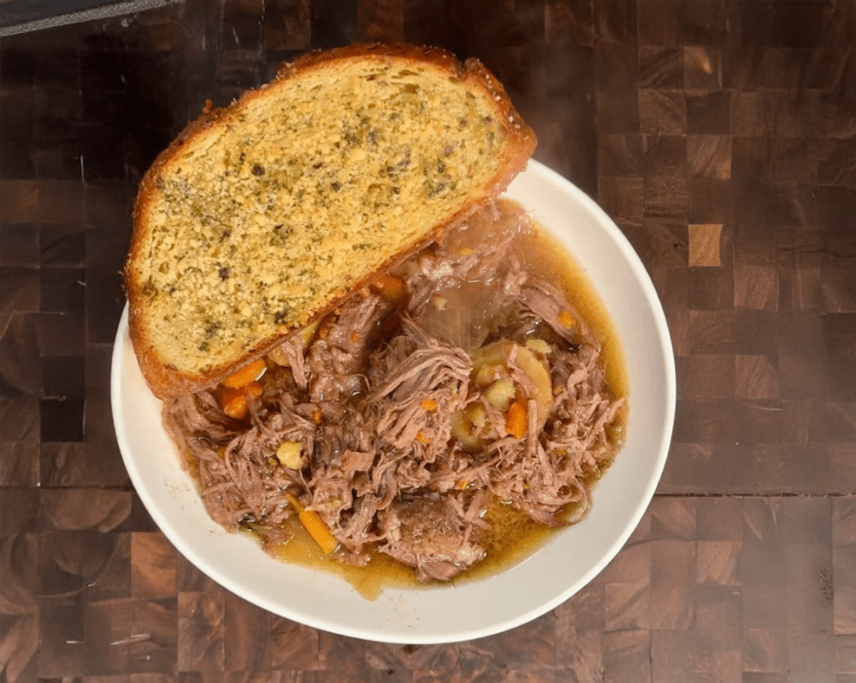High Protein Pot Roast Bowl