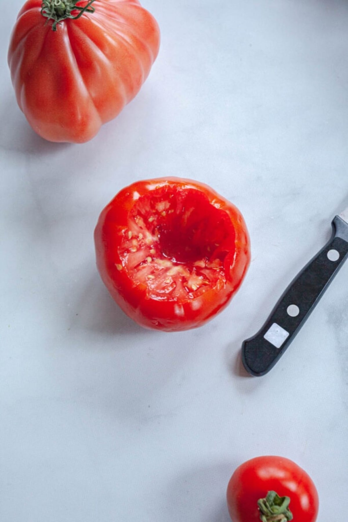 Southwestern Black Bean Stuffed Tomatoes