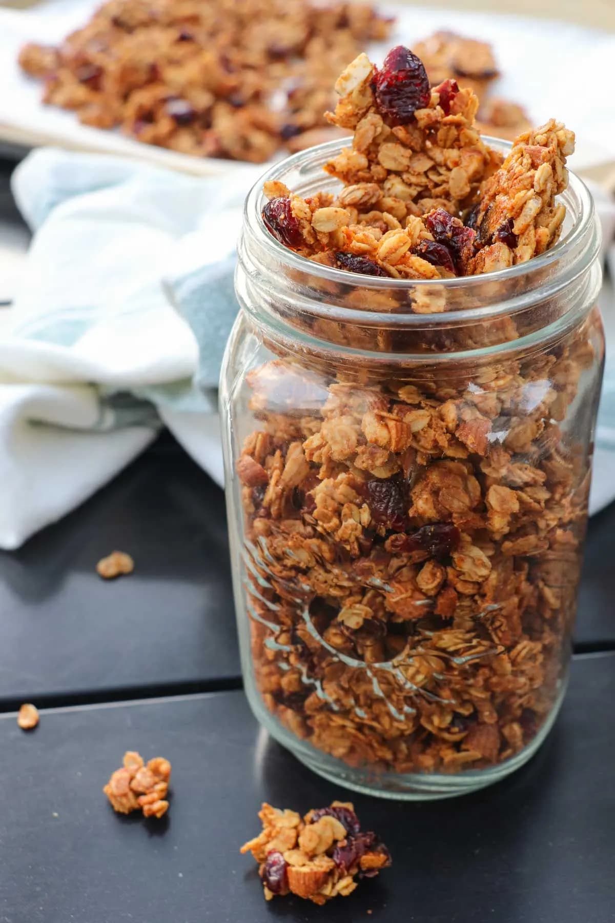 Homemade Cranberry Orange Almond Granola