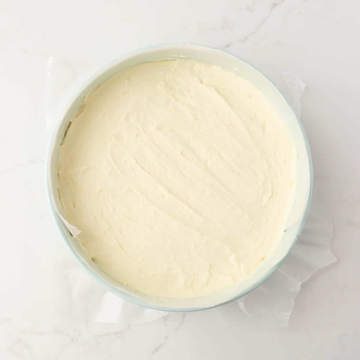 No-Bake Blueberry Lemon Cheesecake