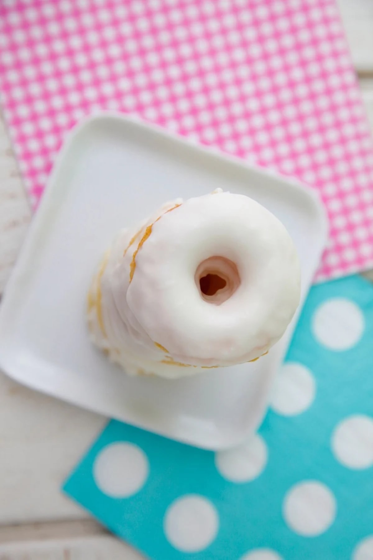 Lemon Pound Cake Mini Doughnuts