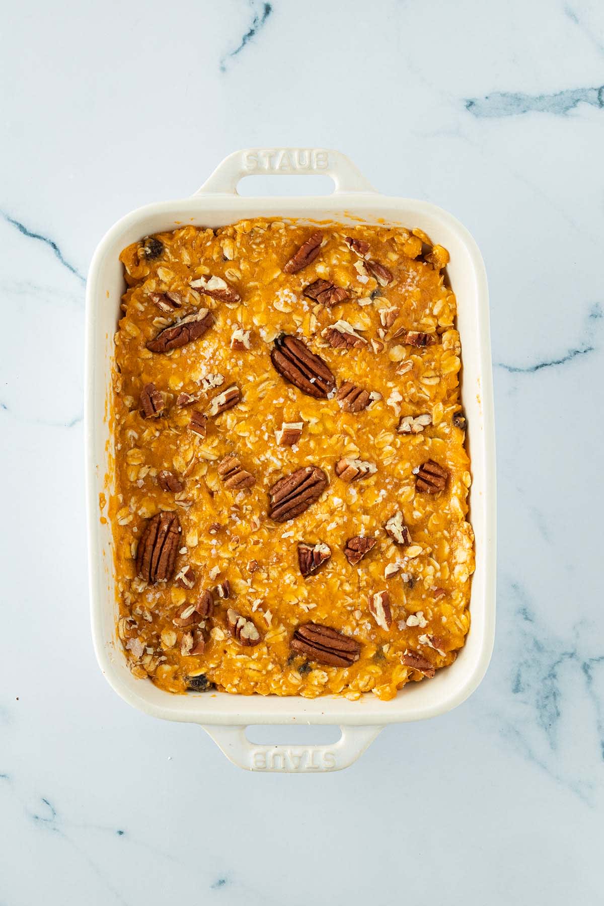 Baked Oats Without Bananas