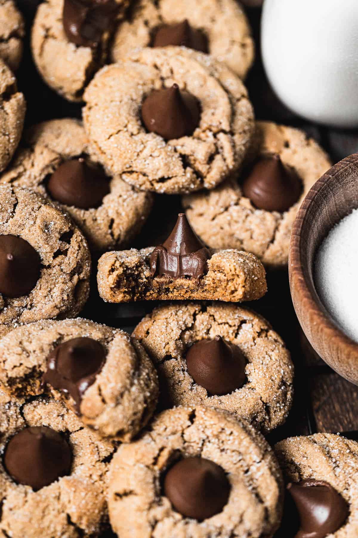 Gluten-Free Peanut Butter Blossoms