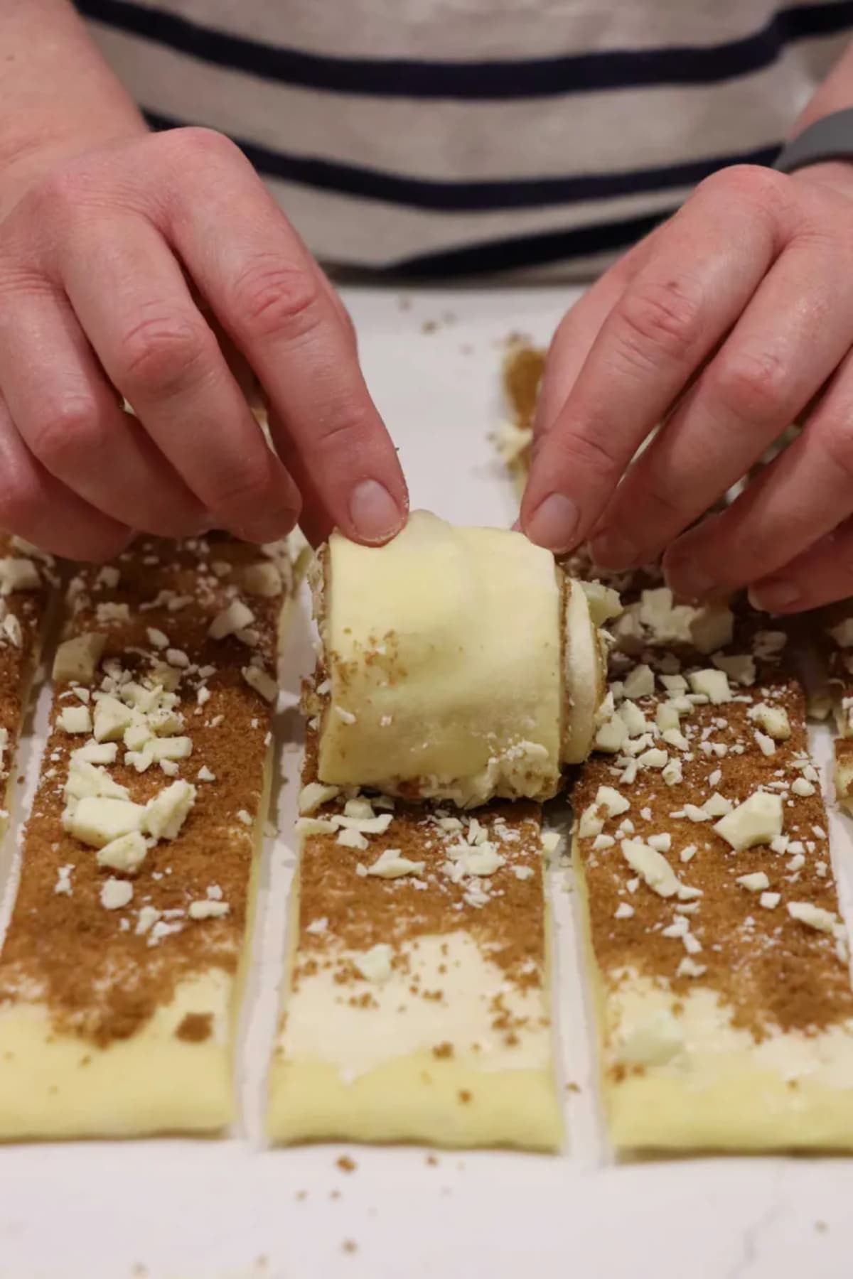 The Best Eggnog Cinnamon Rolls