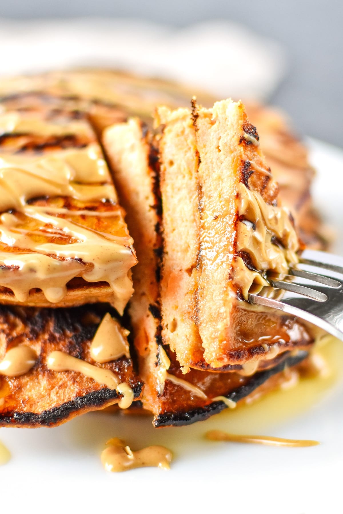 5-Ingredient Sweet Potato Banana Pancakes