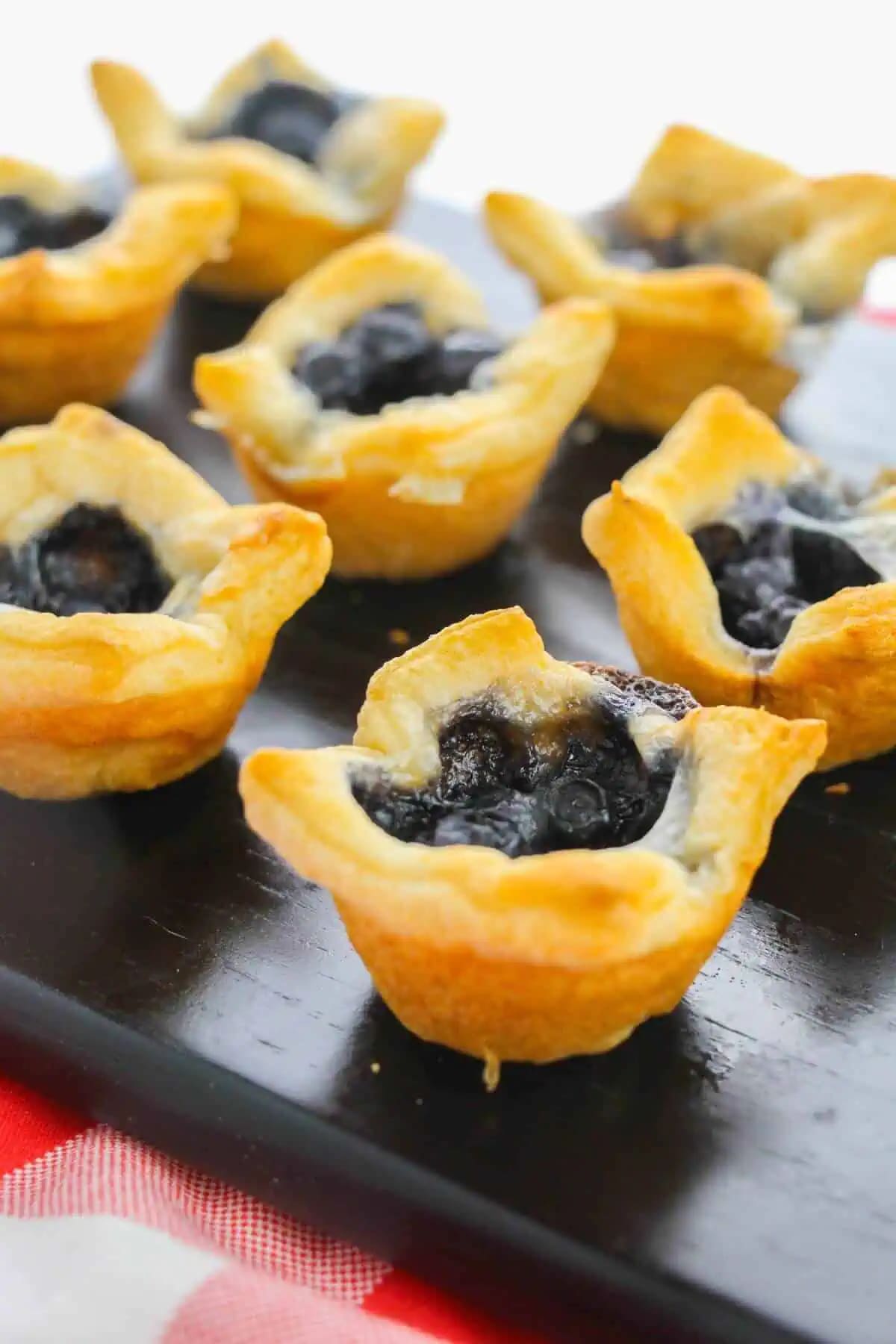 Blueberry Mini Brie Bites