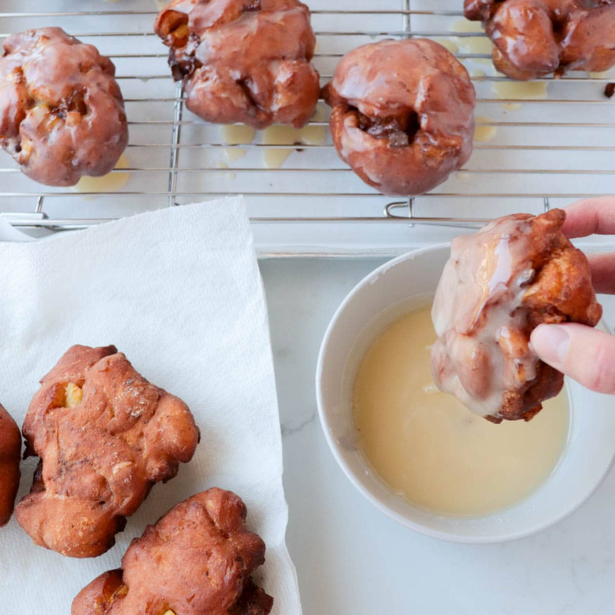 Bakery Style Apple Fritters