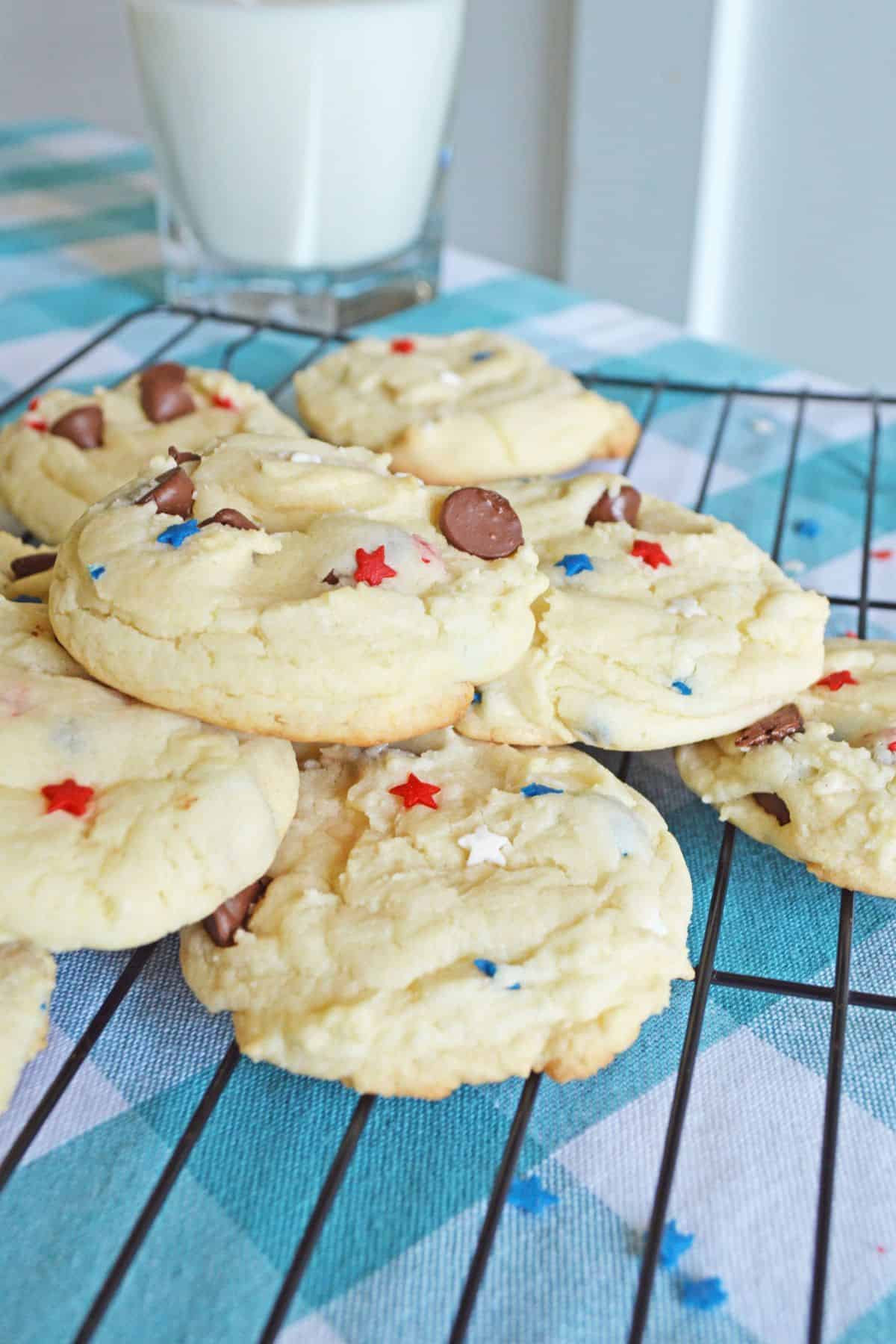 Cake Mix Chocolate Chip Cookies