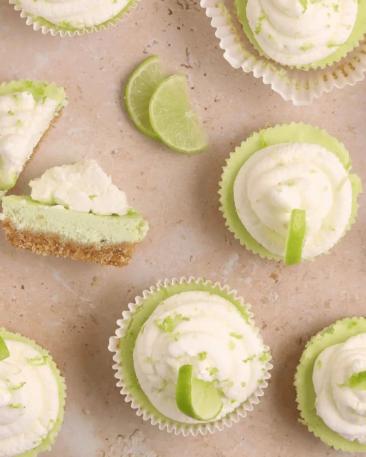 Mini Key Lime Cheesecake
