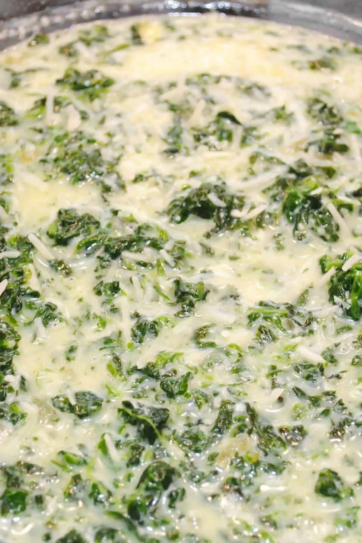 Crustless Spinach Bacon Quiche