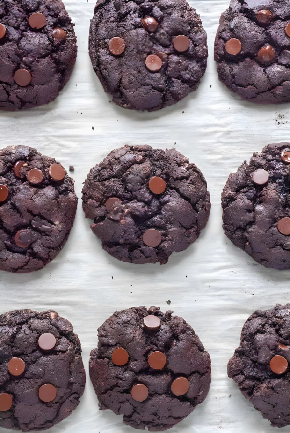 Paleo Double Chocolate Chip Cookies