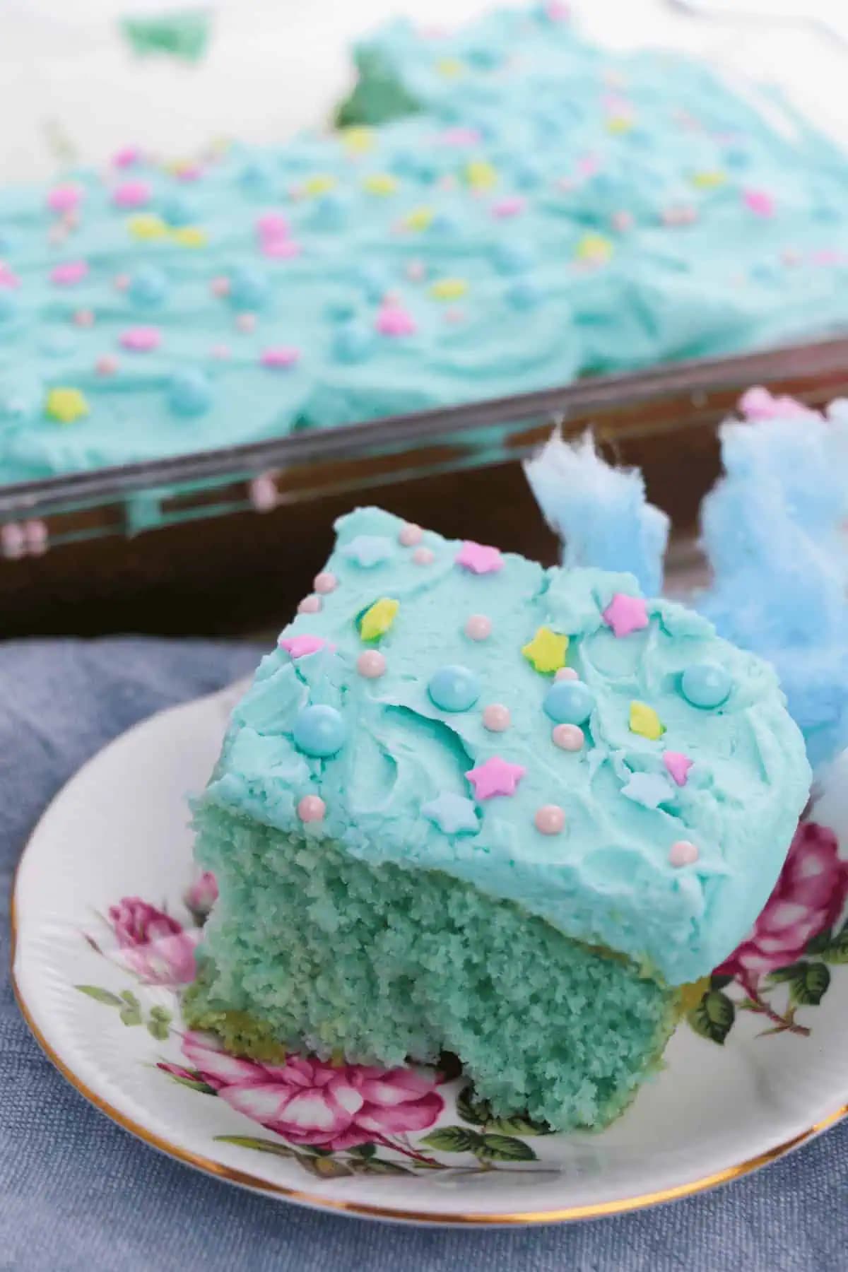 Cotton Candy Cake