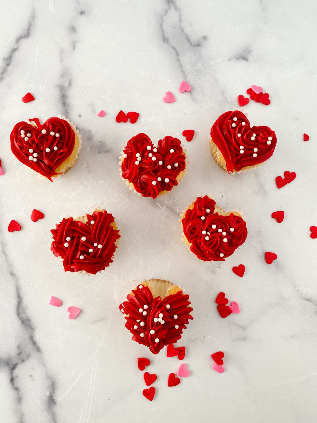 Heart Cupcakes