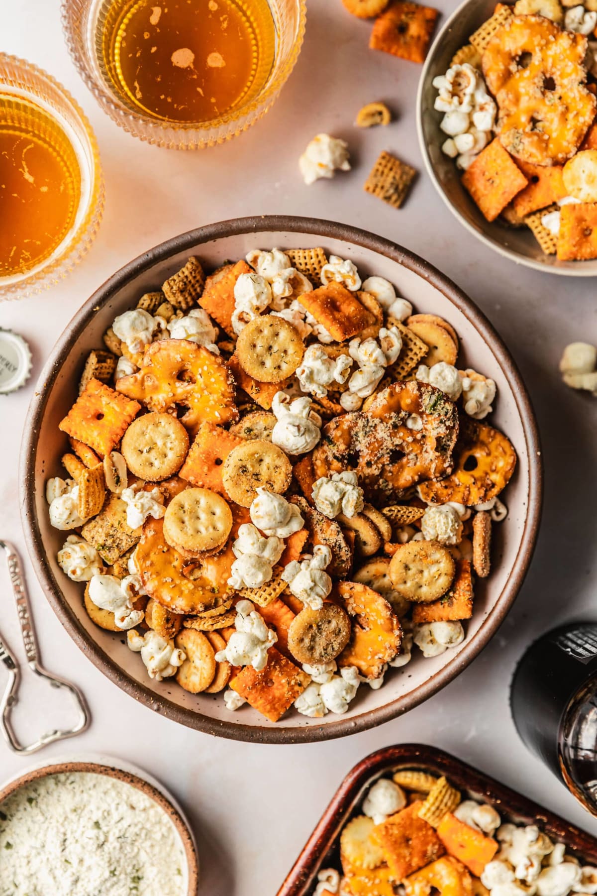 The Best Spicy Ranch Snack Mix