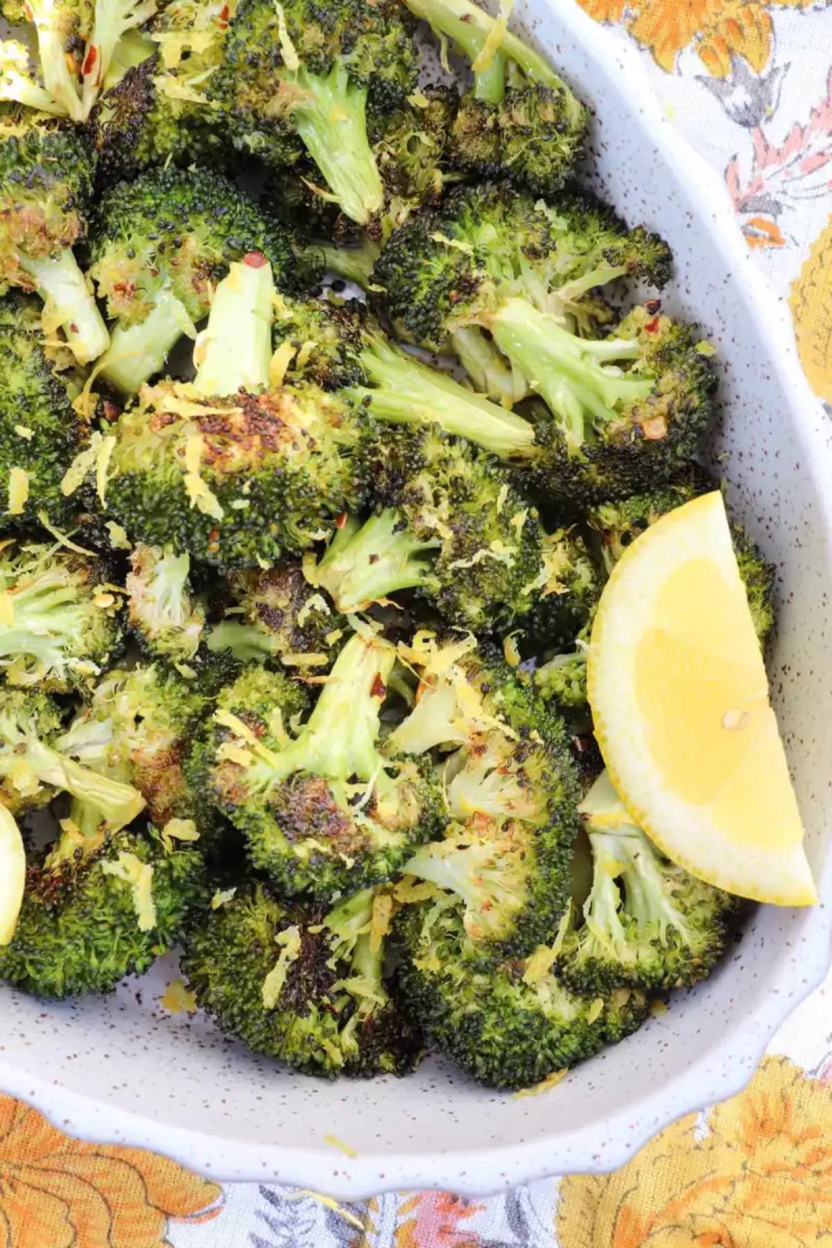 Simple Roasted Broccoli with Lemon