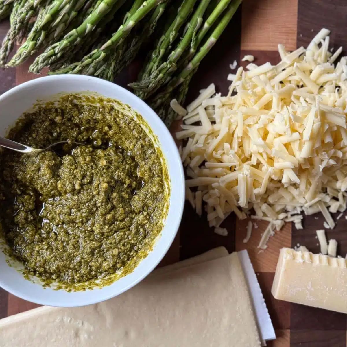 Asparagus Pesto Tart