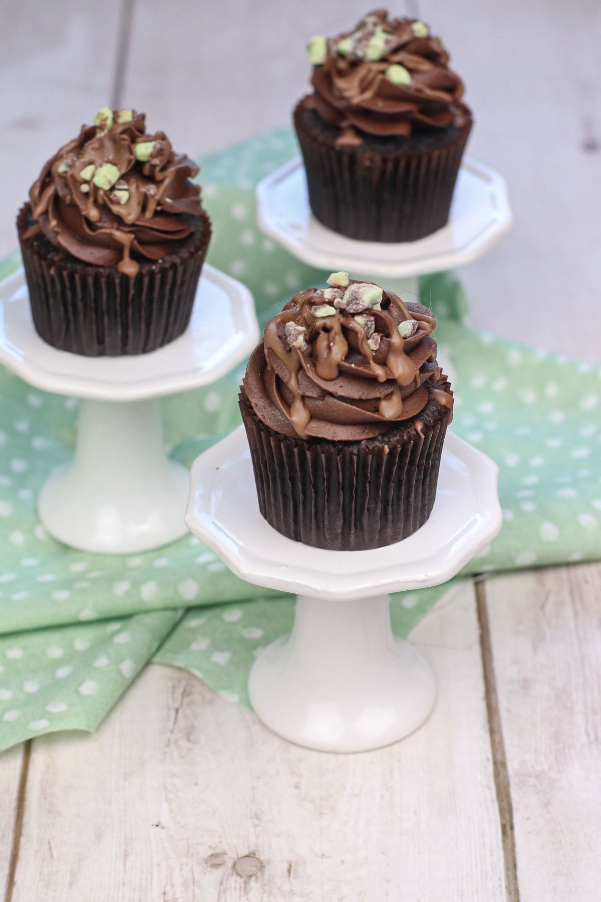 Chocolate Mint Cupcakes