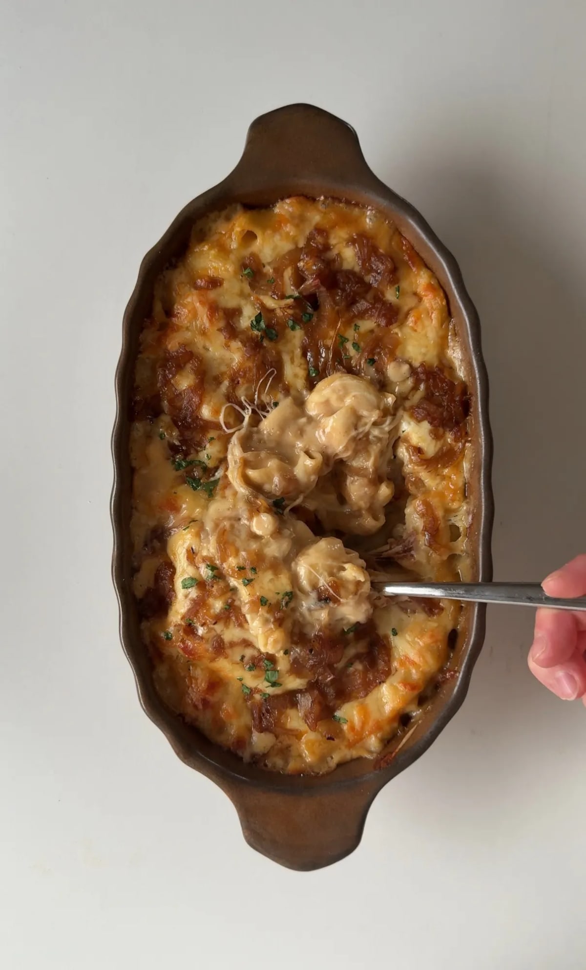 Onion Soup Mac & Cheese