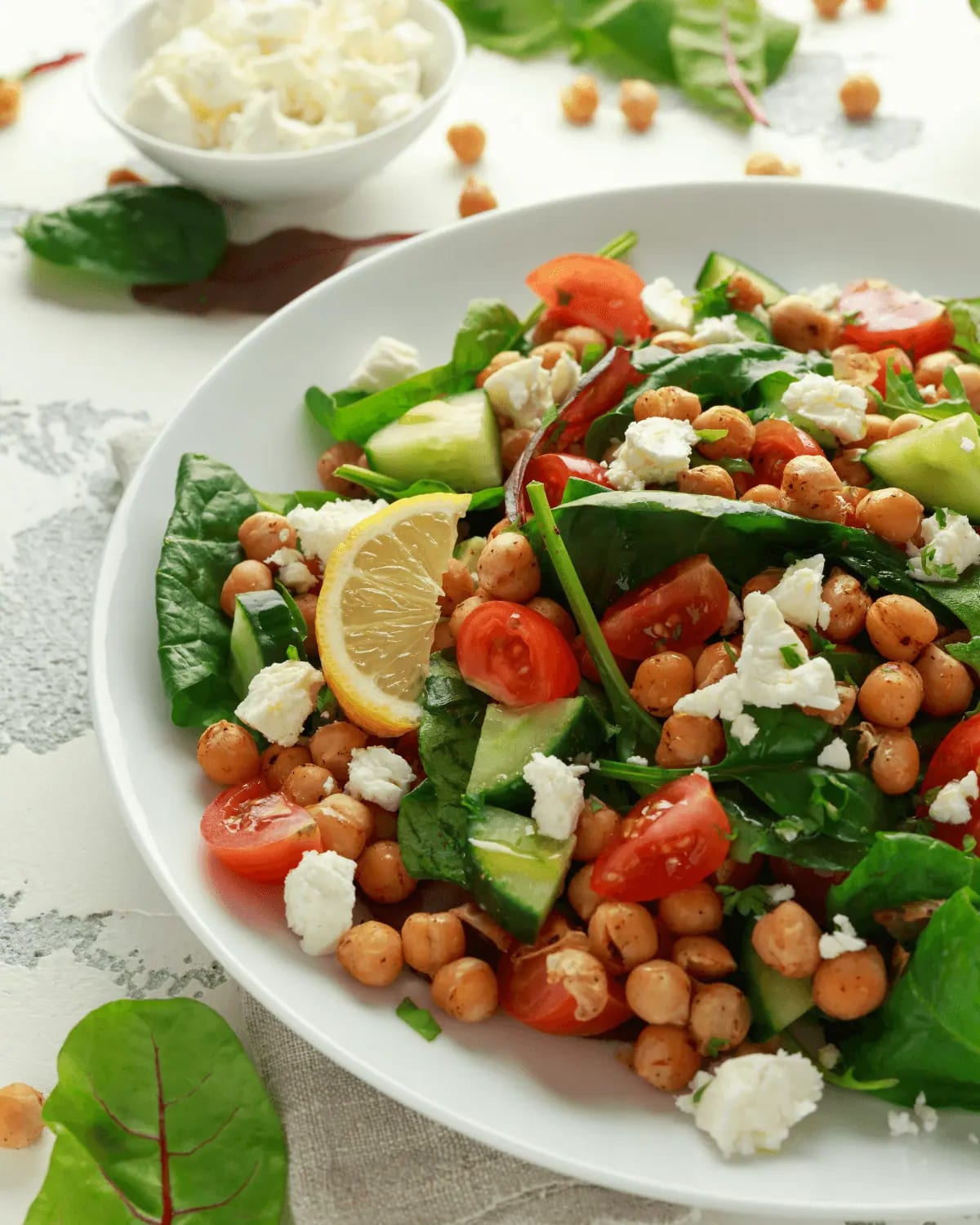 Chickpea and Cucumber Salad