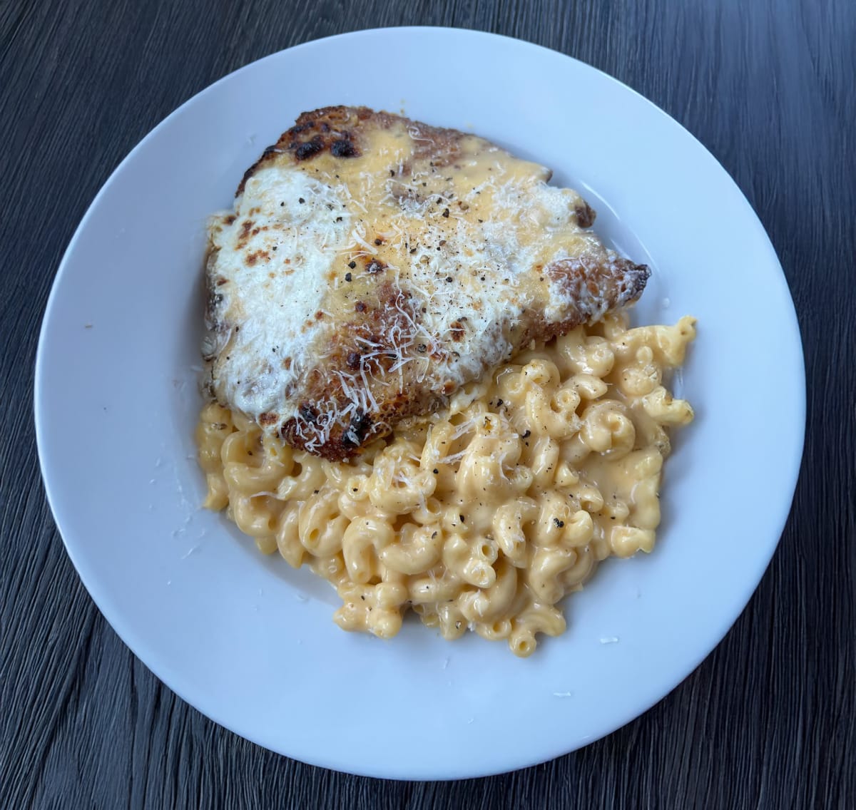 Mac & Cheese Chicken Parm