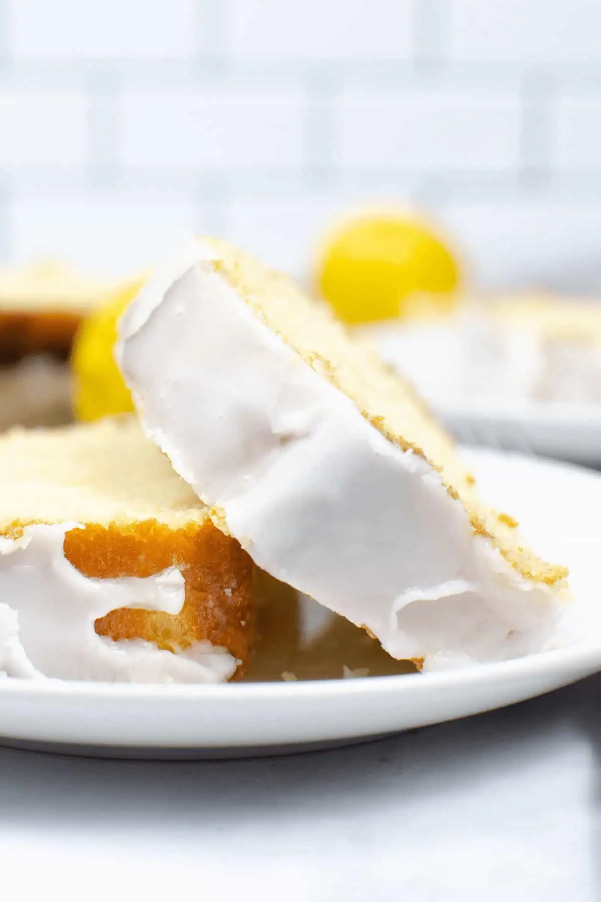 Iced Lemon Loaf Cake (Copycat Starbucks)