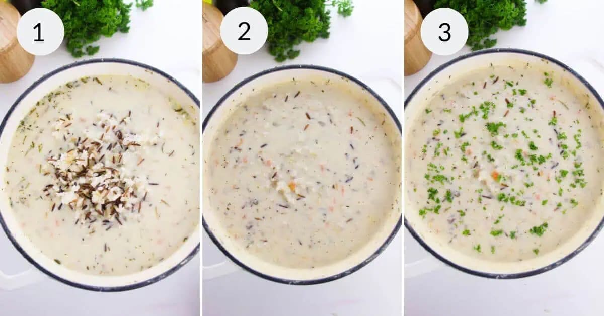 Creamy Chicken and Rice Soup